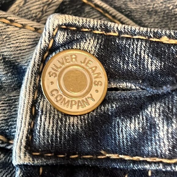 Silver Suki Capri Women’s Light Wash Jeans Size 32 - Picture 13 of 13